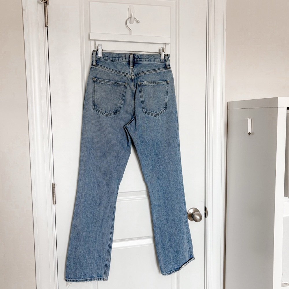 AGOLDE Mid Rise Relaxed Boot Jeans Wireless - Picture 8 of 10